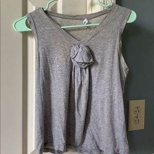 Moschino grey tank top